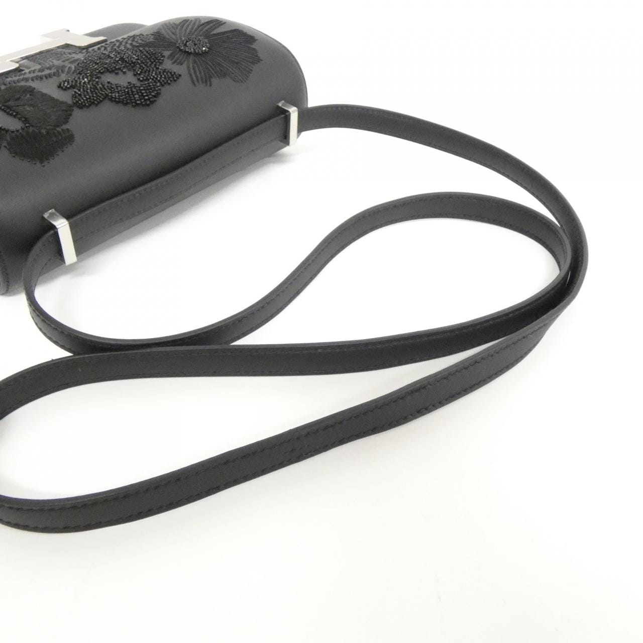 HERMES HERMÈS Constance 084108CK Shoulder Bag Swift Black Swift Leather Rank A - Thumbnail 5