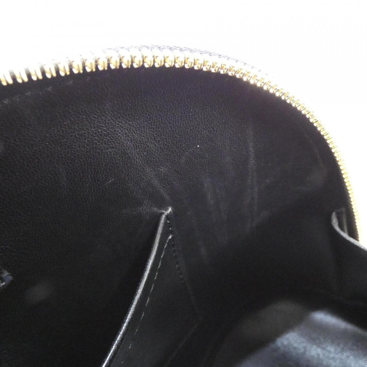 LOUIS VUITTON Alma N90378 Bag Leather 藍色 皮革 中古品A - 縮圖 7