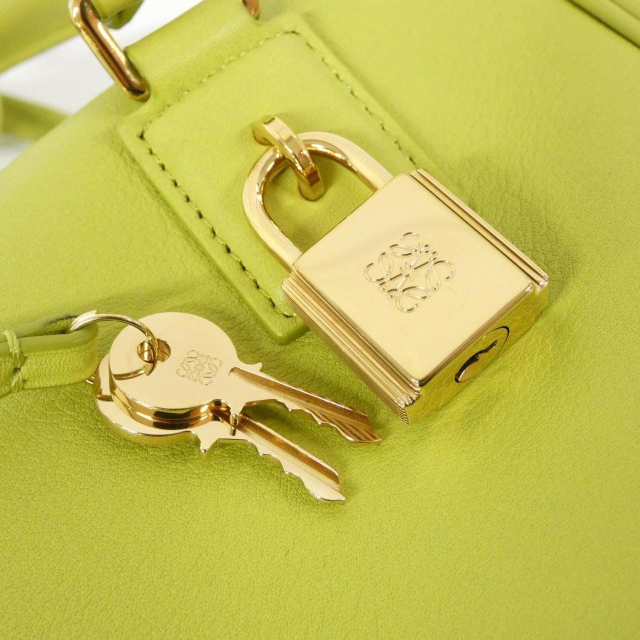 LOEWE Amazona A039N10X03 Bag 黑色 中古品A - 縮圖 4