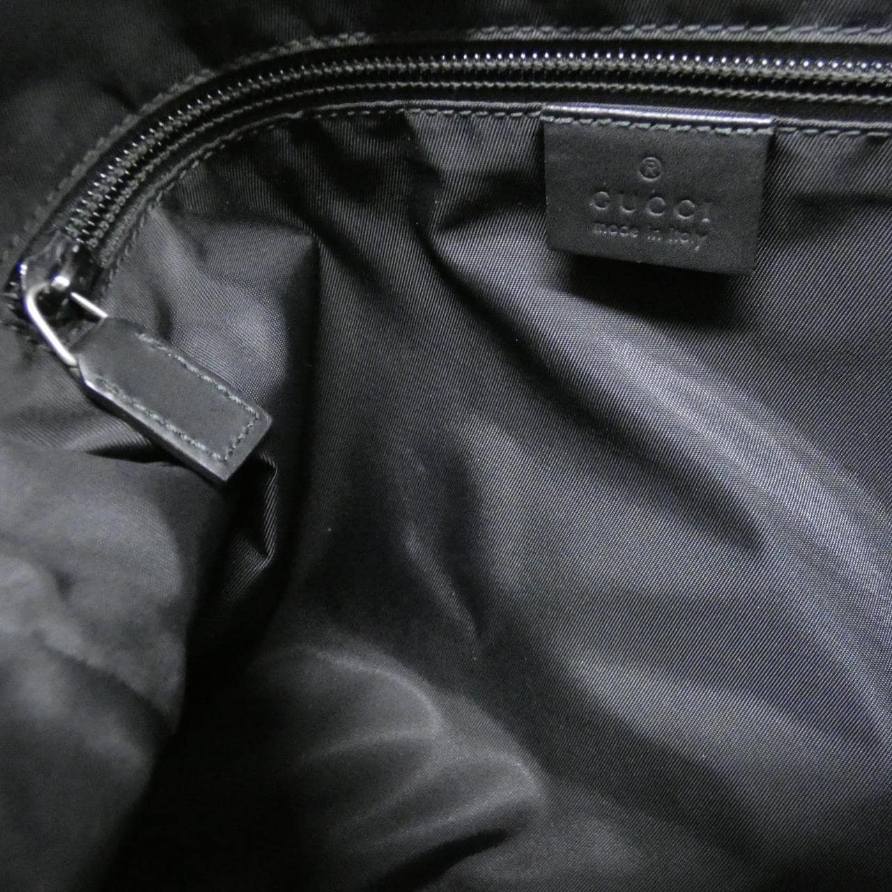 GUCCI 523335 96I6N Shoulder Bag Canvas Black Canvas - Thumbnail 9