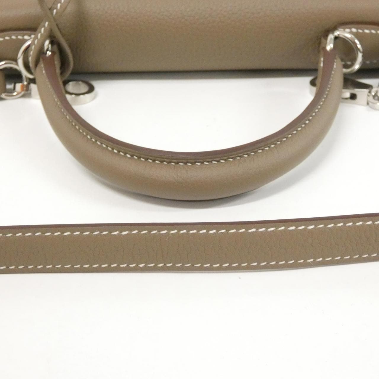 HERMES HERMÈS Kelly 044624CK Bag Togo Etoupe Togo 牛皮 未使用品 - 縮圖 5