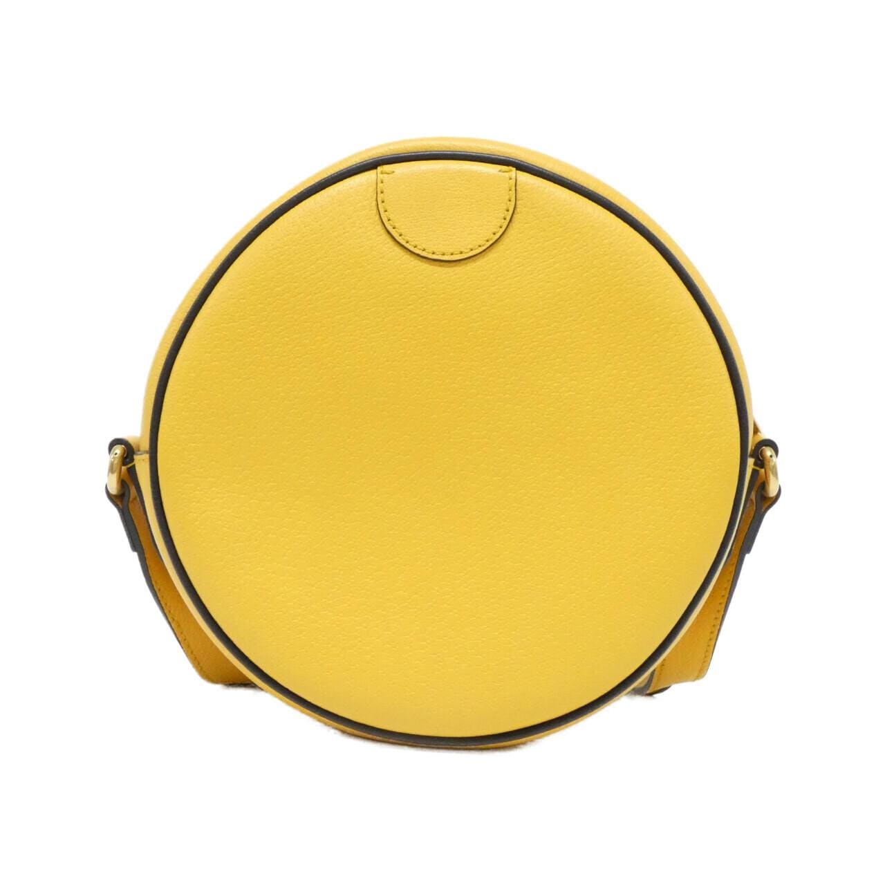 GUCCI 702626 DJ24T Shoulder Bag Leather Yellow Leather Rank A - Thumbnail 2