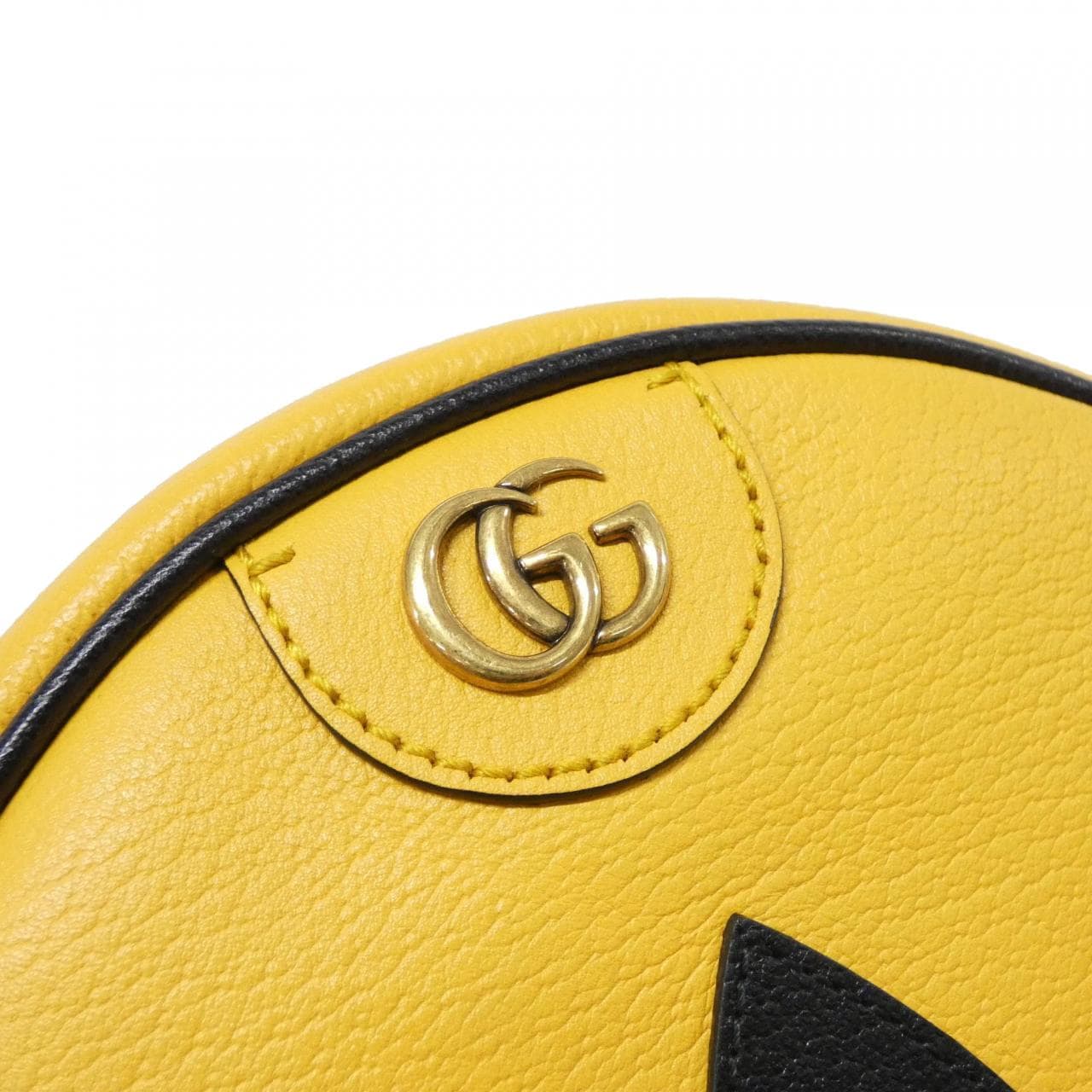 GUCCI 702626 DJ24T Shoulder Bag Leather Yellow Leather Rank A - Thumbnail 6