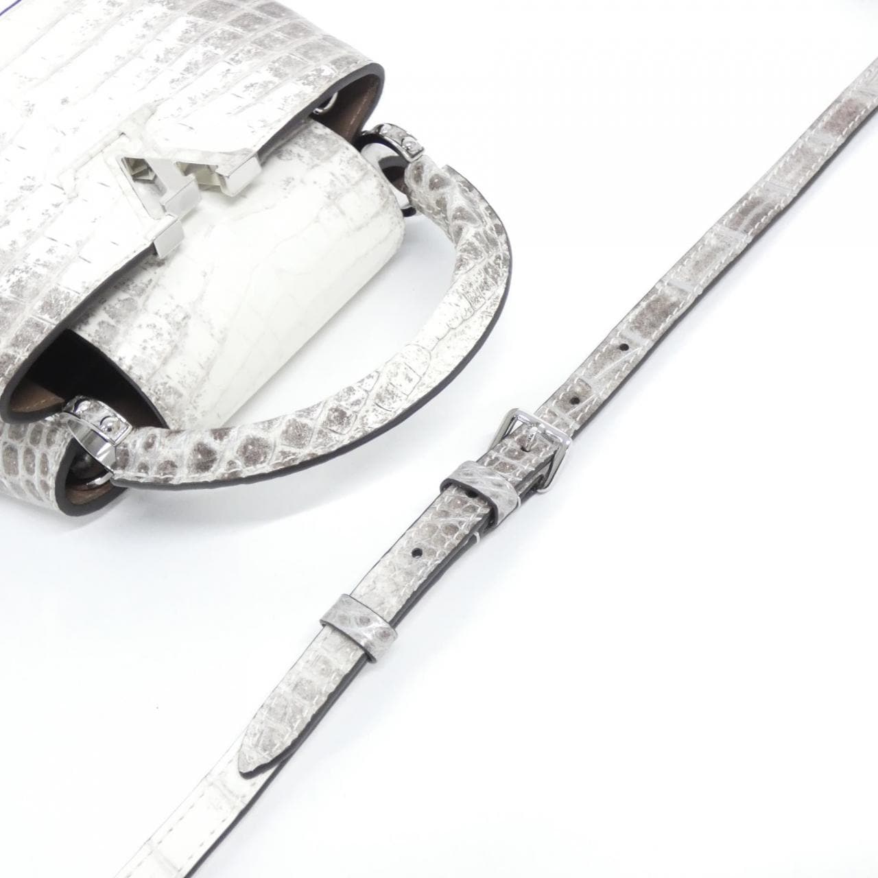 LOUIS VUITTON Capucines N99291 Shoulder Bag Leather Black Leather - Thumbnail 4