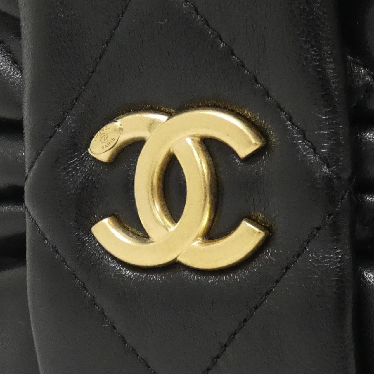 CHANEL AS5849 Handbag Lambskin Black Lambskin Unused - Thumbnail 4