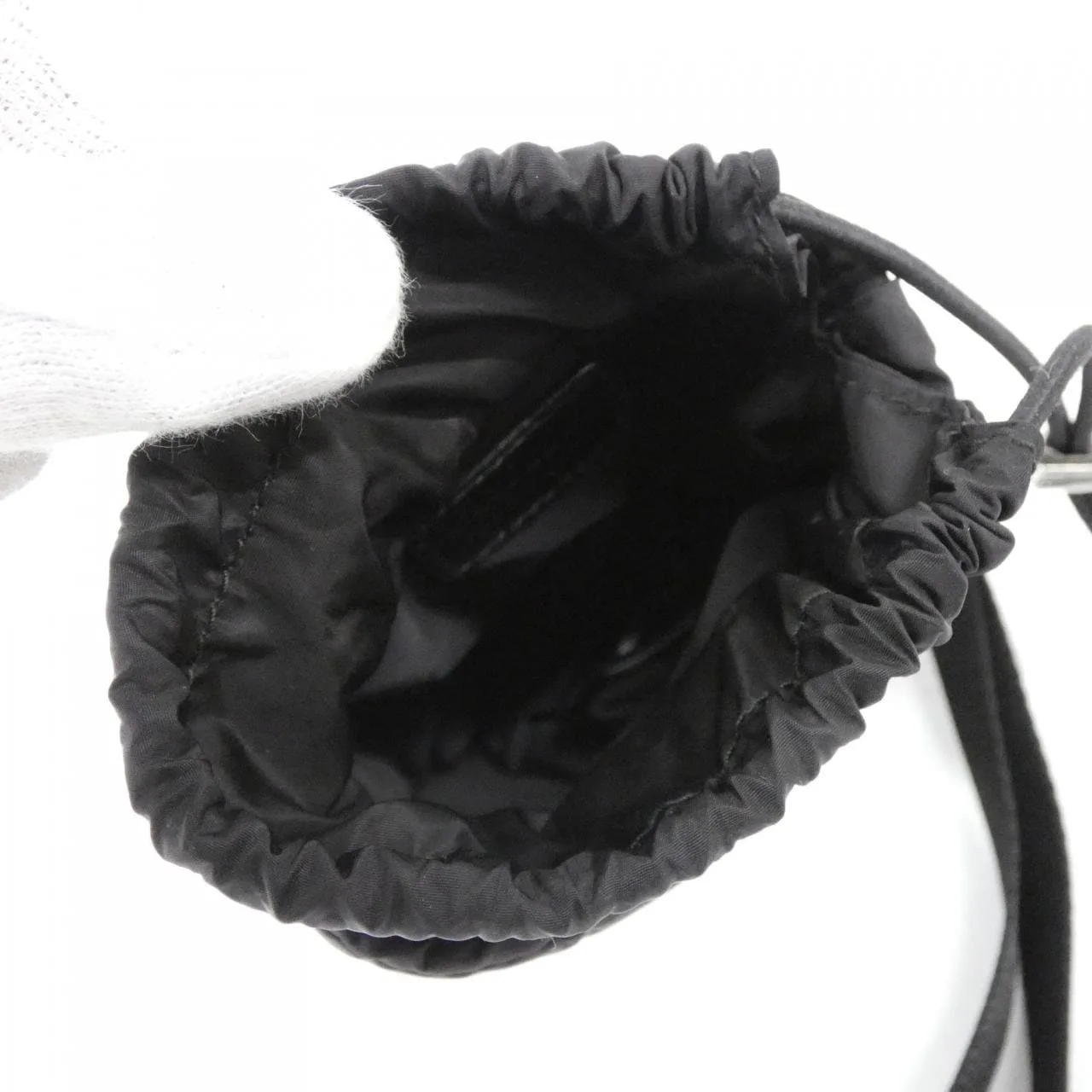 PRADA 2TZ037 Wallet 黑色 中古品A - 縮圖 5