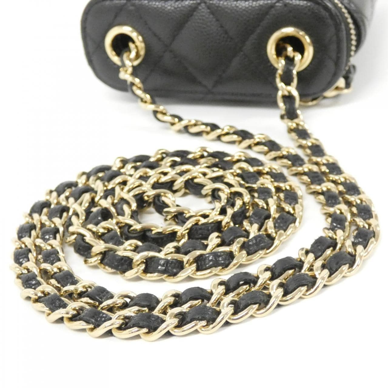 CHANEL Timeless Classic AP2195 Shoulder Grained Calfskin Black Grained Calfskin - Thumbnail 7