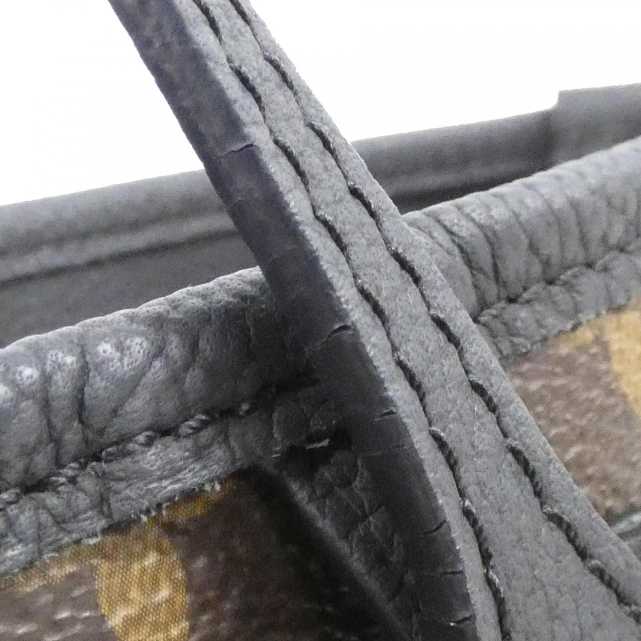 LOUIS VUITTON Neverfull M11946 Bag Monogram 黑色 Monogram 中古品A - 縮圖 4