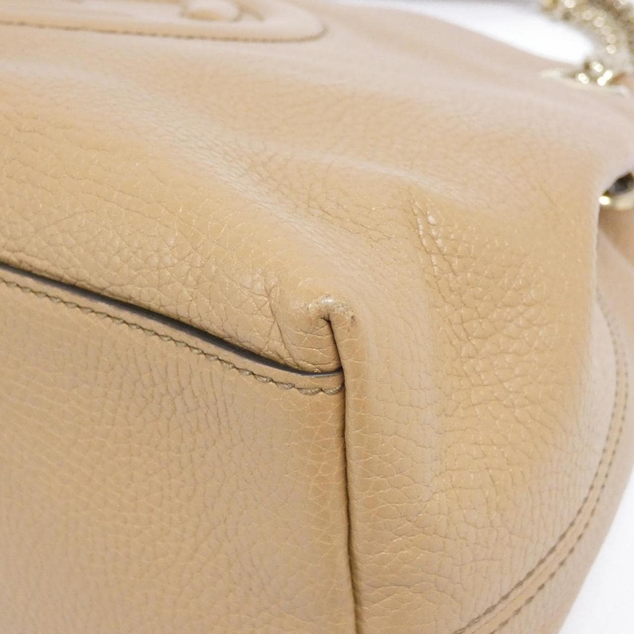 GUCCI 536196 A7M0G Shoulder Bag Leather 黑色 皮革 中古品A - 縮圖 3