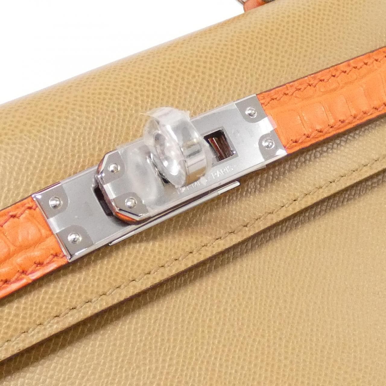 HERMES HERMÈS Kelly Bag Orange - Thumbnail 4