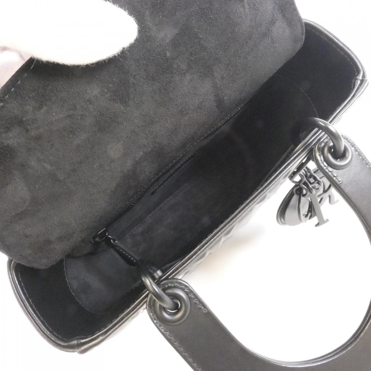 DIOR Lady Dior M0538SNEA Handbag Black - Thumbnail 8