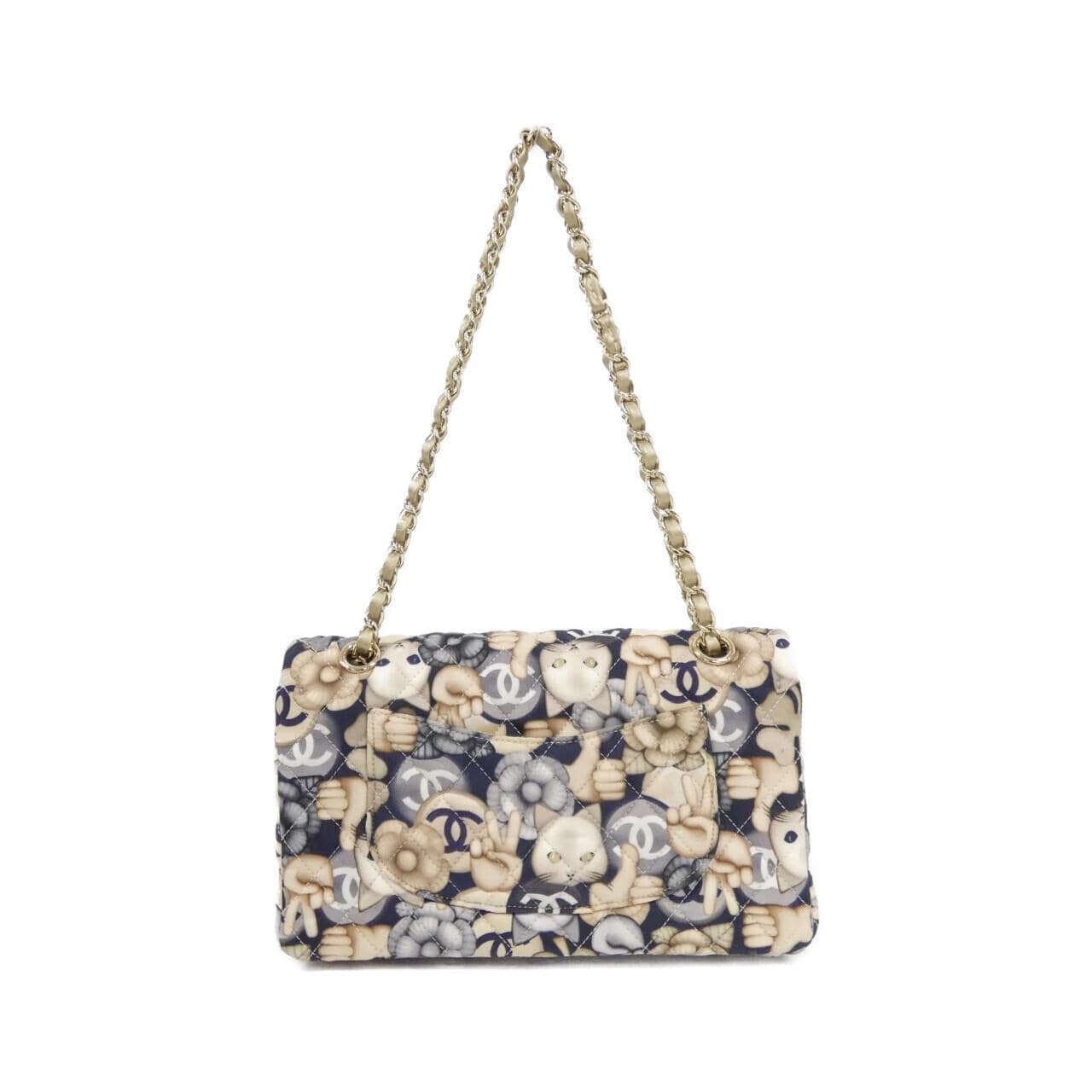 CHANEL Matelasse 1112 Shoulder Nylon Navy Nylon Rank A - Thumbnail 2