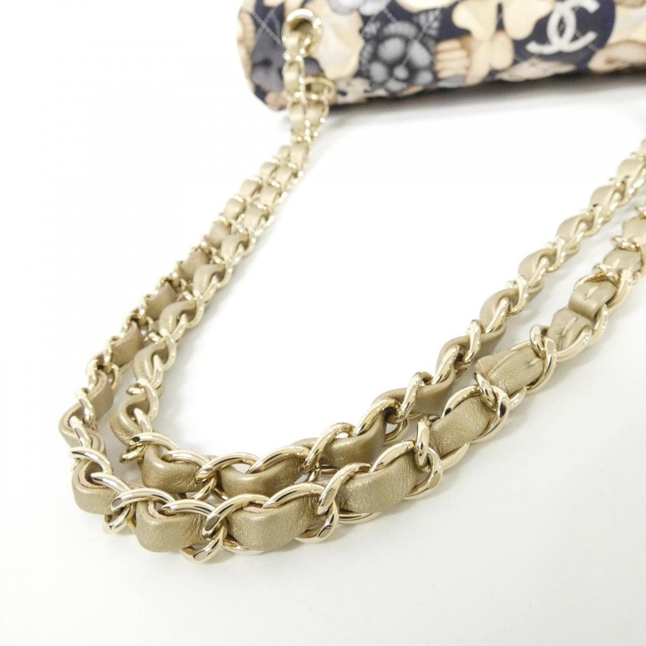 CHANEL Matelasse 1112 Shoulder Nylon Navy Nylon Rank A - Thumbnail 6