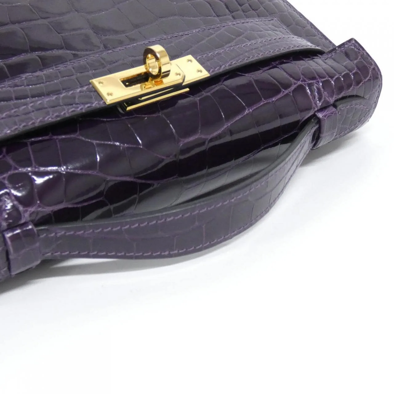 HERMES Kelly 053062CC Handbag 黑色 中古品A - 縮圖 6