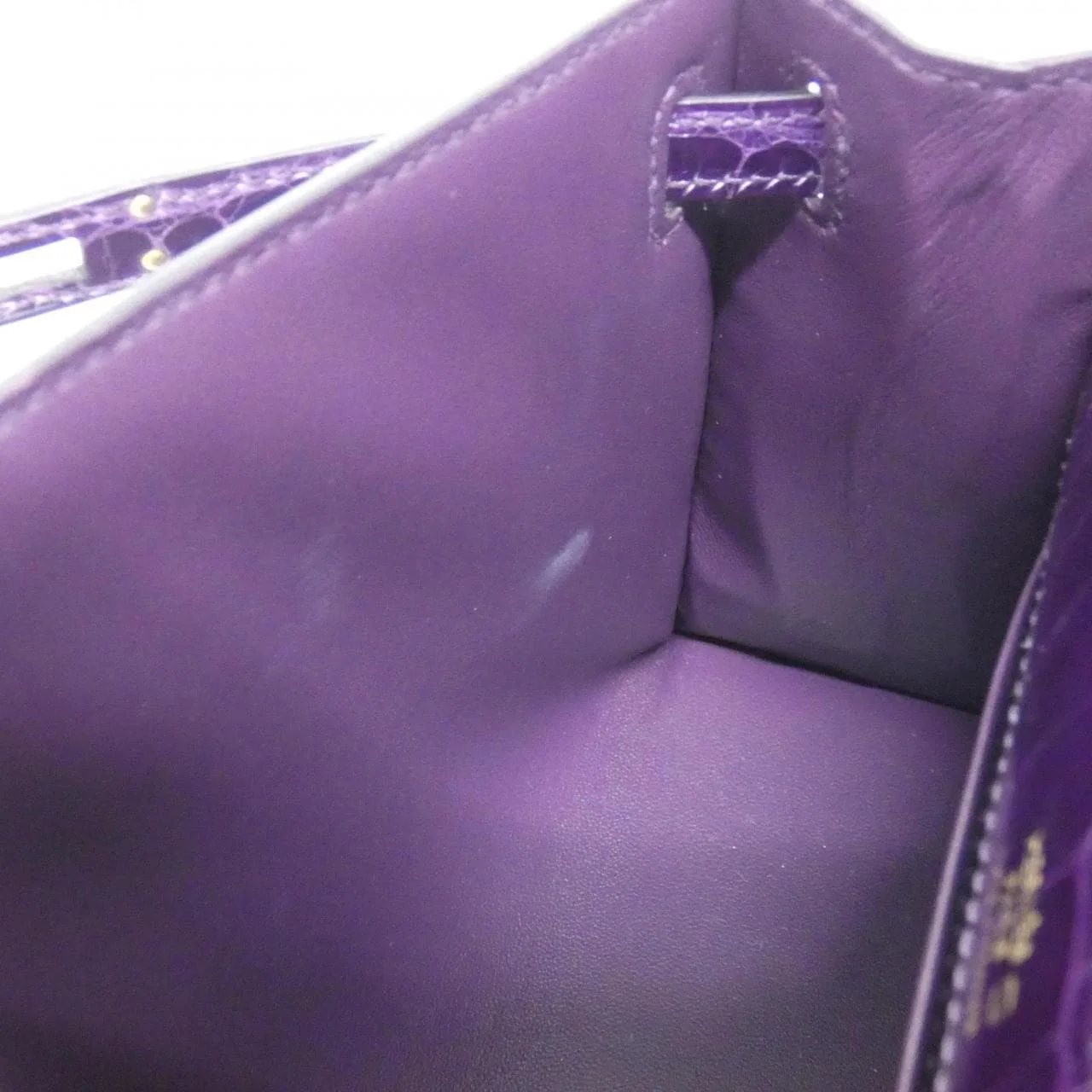 HERMES Kelly 053062CC Handbag 黑色 中古品A - 縮圖 8