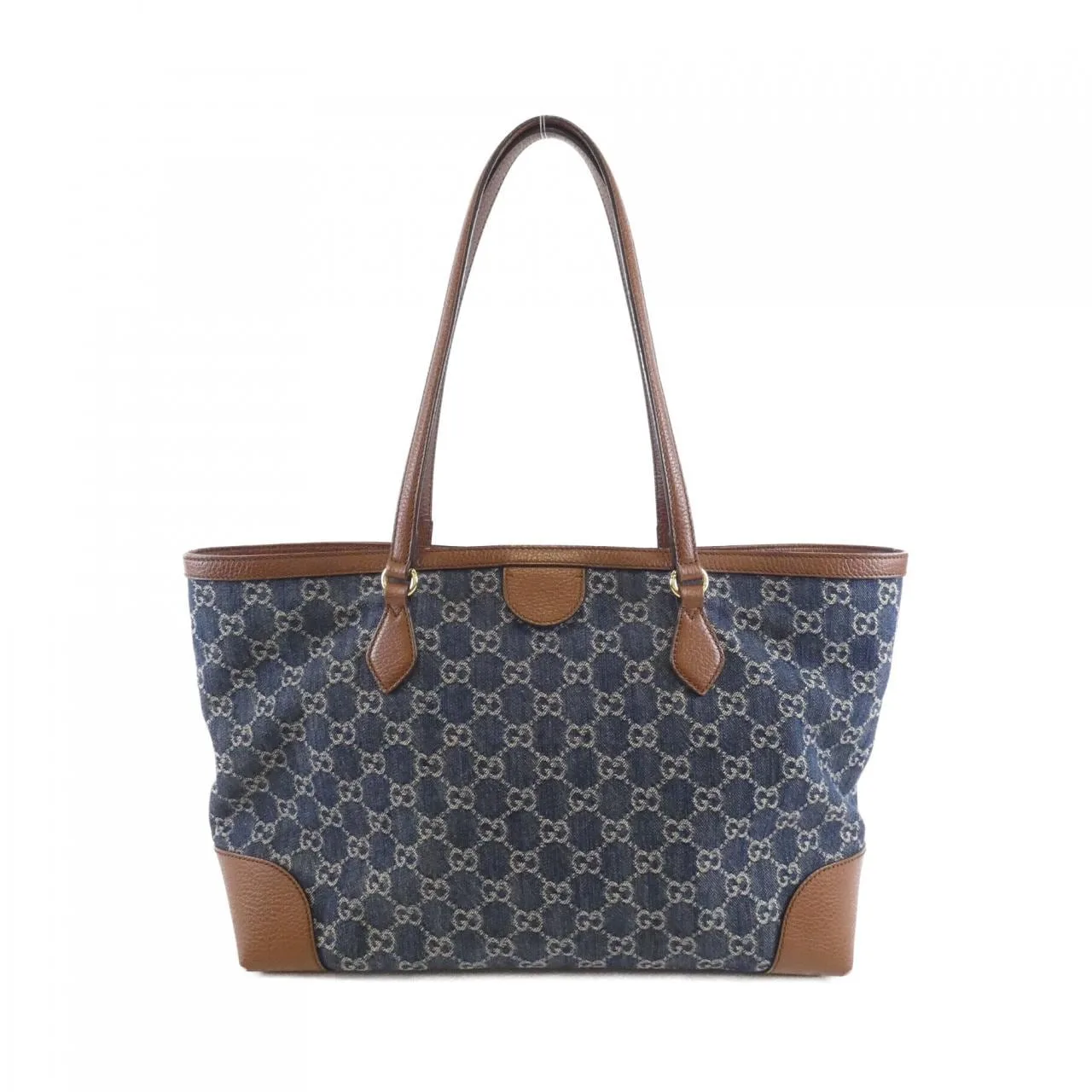 GUCCI 631685 2KQGG Handbag Denim Black Denim Rank B - Thumbnail 2