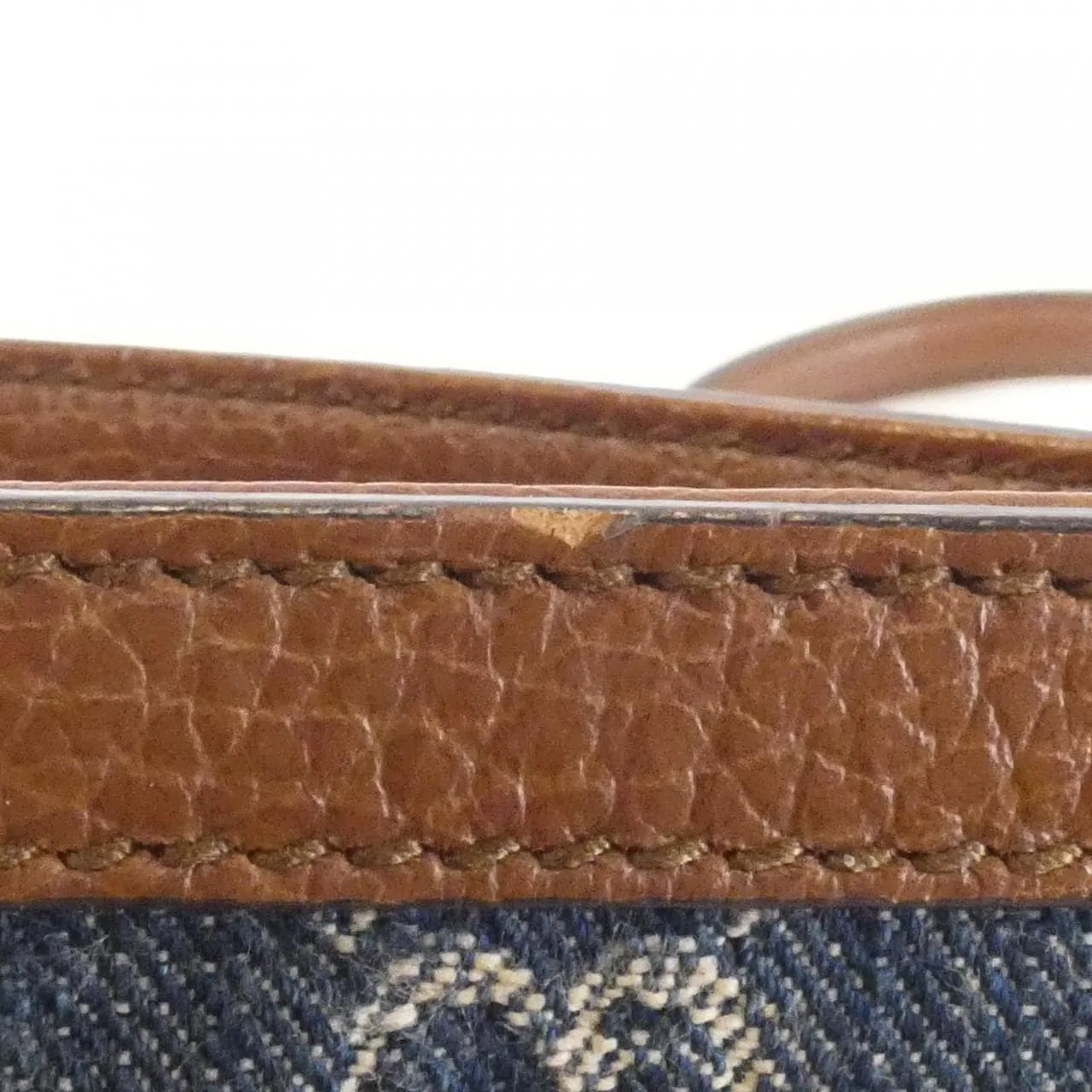 GUCCI 631685 2KQGG Handbag Denim Black Denim Rank B - Thumbnail 6