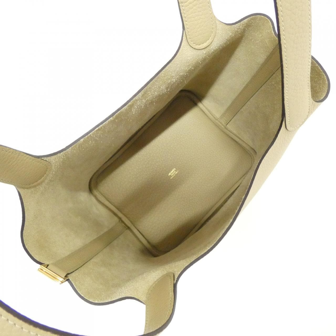 HERMES HERMÈS Picotin 060991CC Bag Clemence Black Clemence Leather - Thumbnail 5