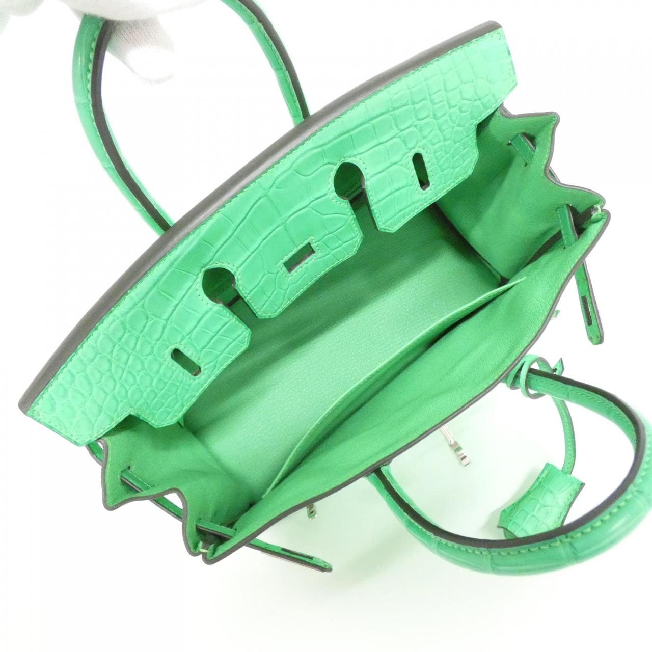 HERMES HERMÈS Birkin 076216CK Bag Togo Black Togo Leather - Thumbnail 6