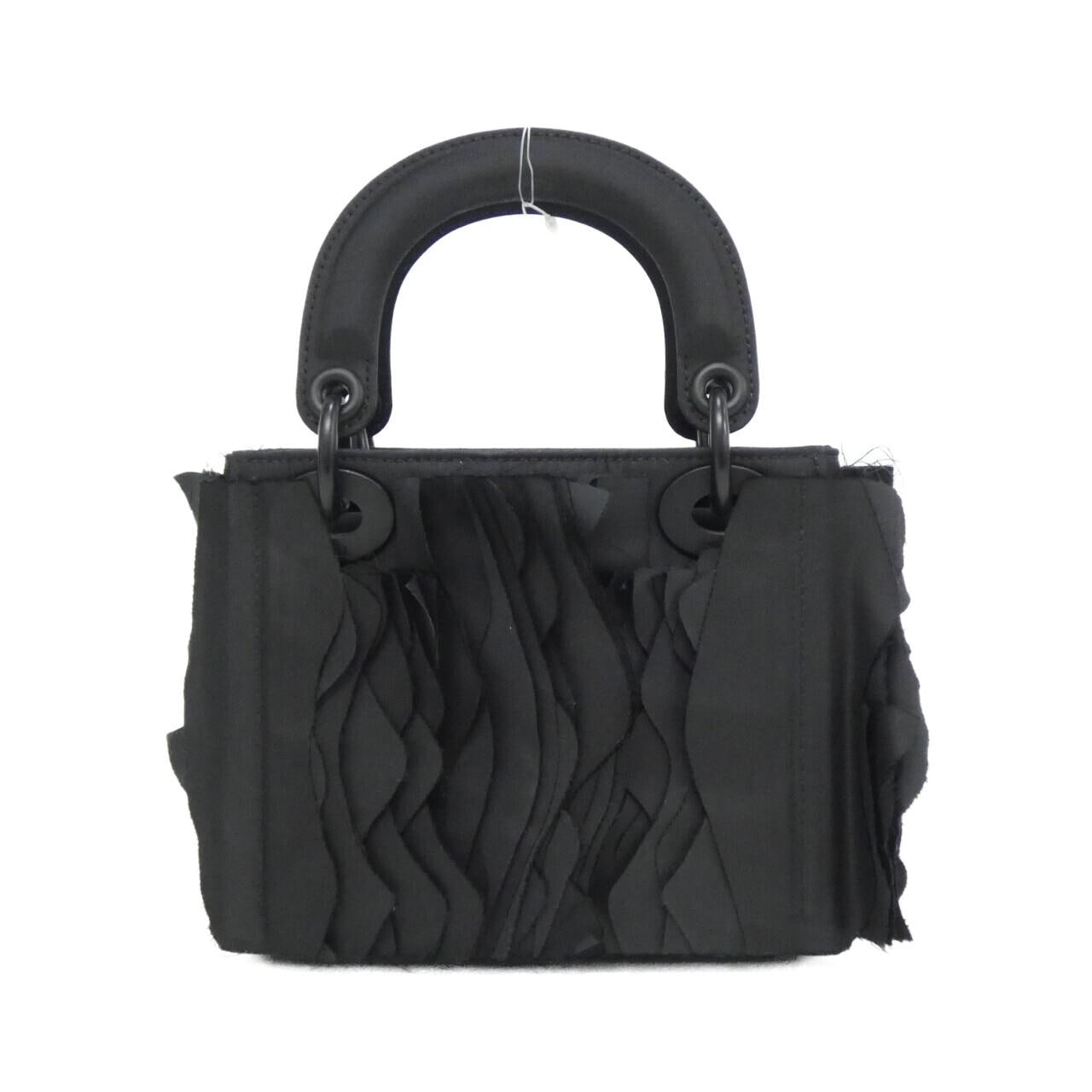 DIOR Lady Dior M0505SJJFX Bag Nylon Black Nylon Rank A - Thumbnail 2