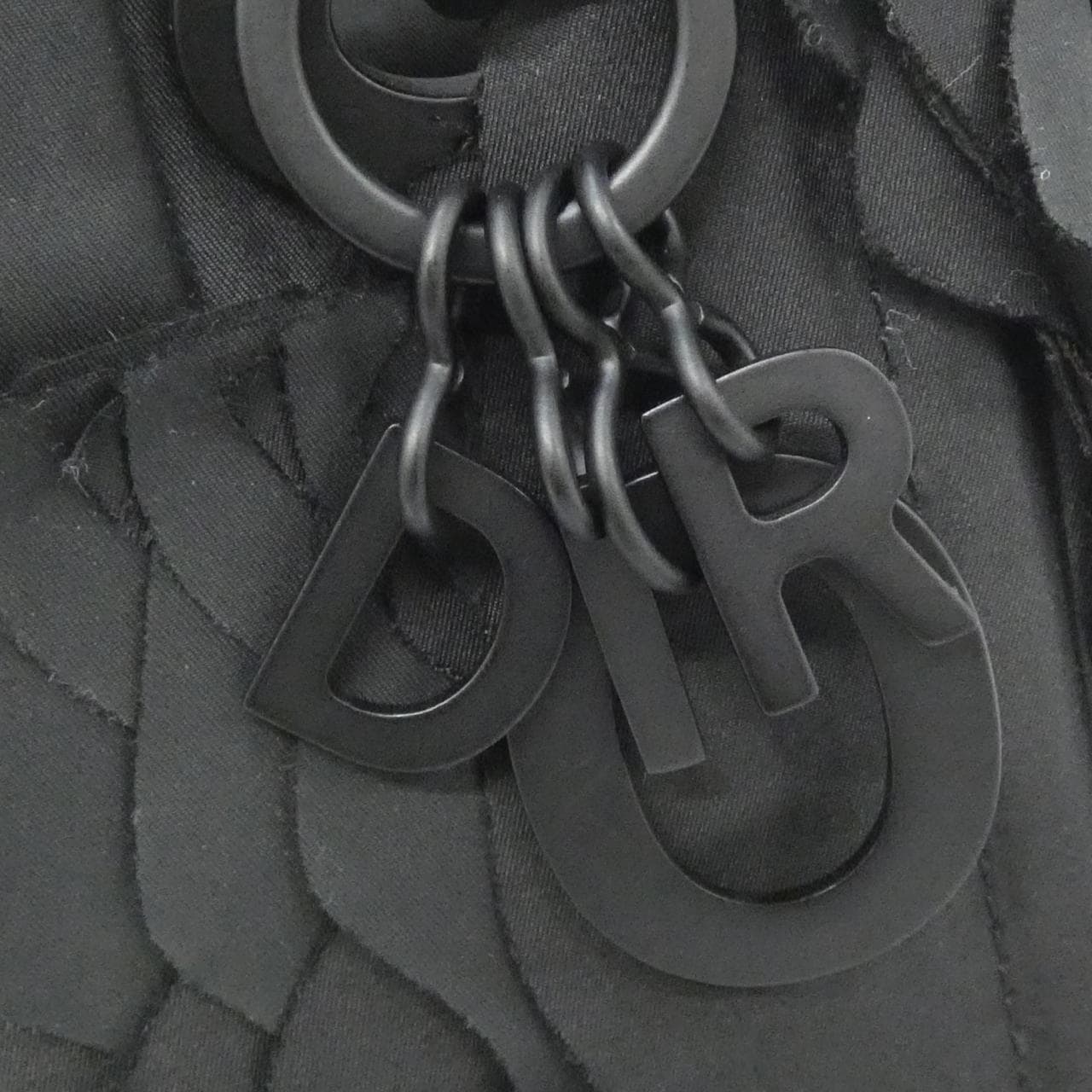 DIOR Lady Dior M0505SJJFX Bag Nylon Black Nylon Rank A - Thumbnail 6