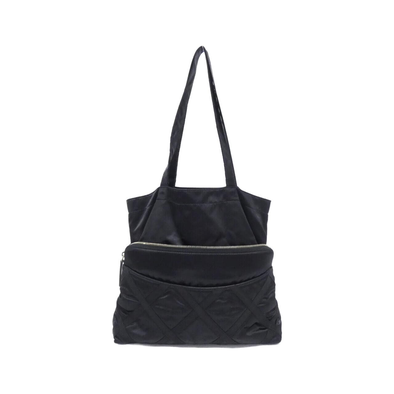 CHANEL Timeless Classic AP2664 Handbag Nylon Black Nylon - Thumbnail 2