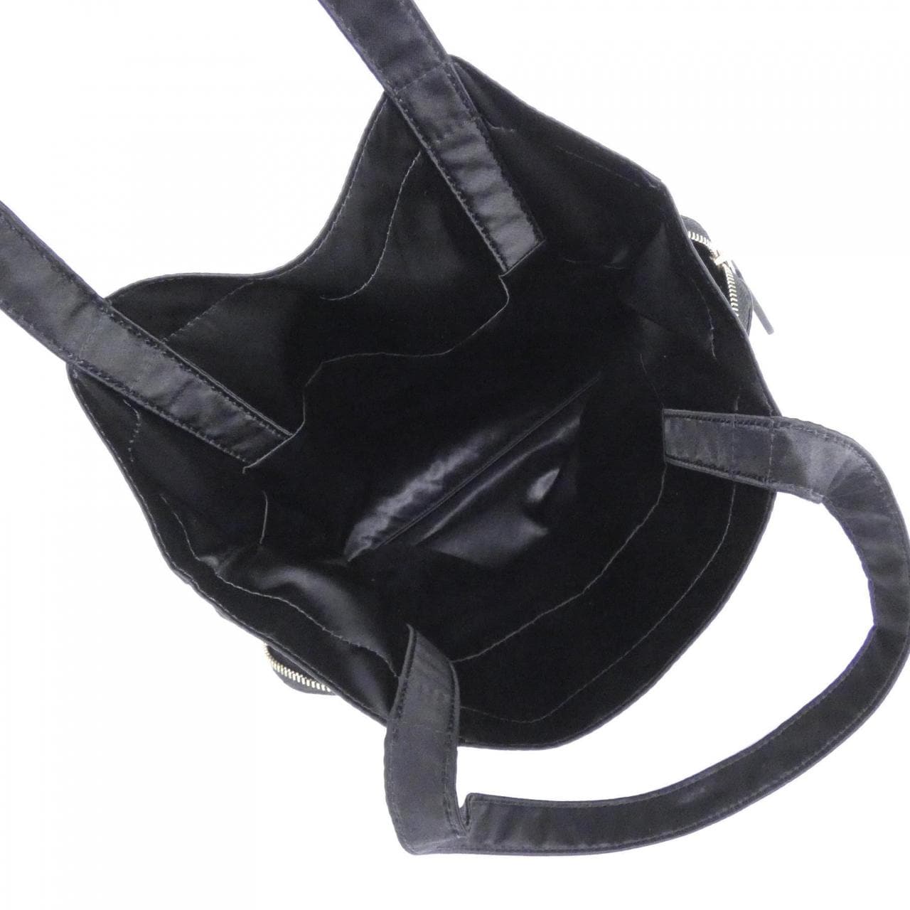 CHANEL Timeless Classic AP2664 Handbag Nylon Black Nylon - Thumbnail 8