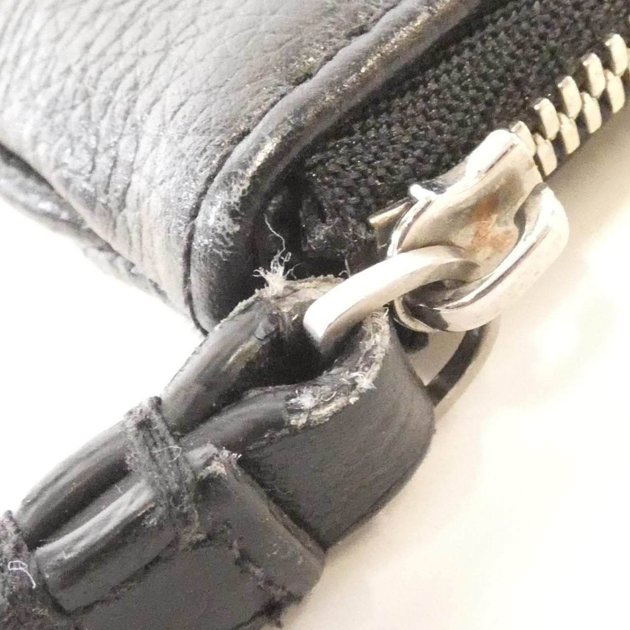 BALENCIAGA 594493 1IZF3 Bag Leather Black Leather - Thumbnail 8