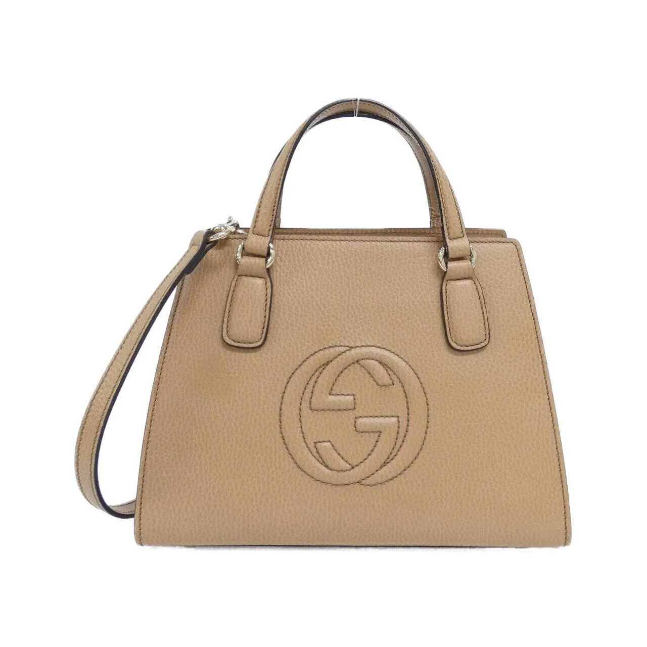 GUCCI 607722 CAO0G Handbag Leather
