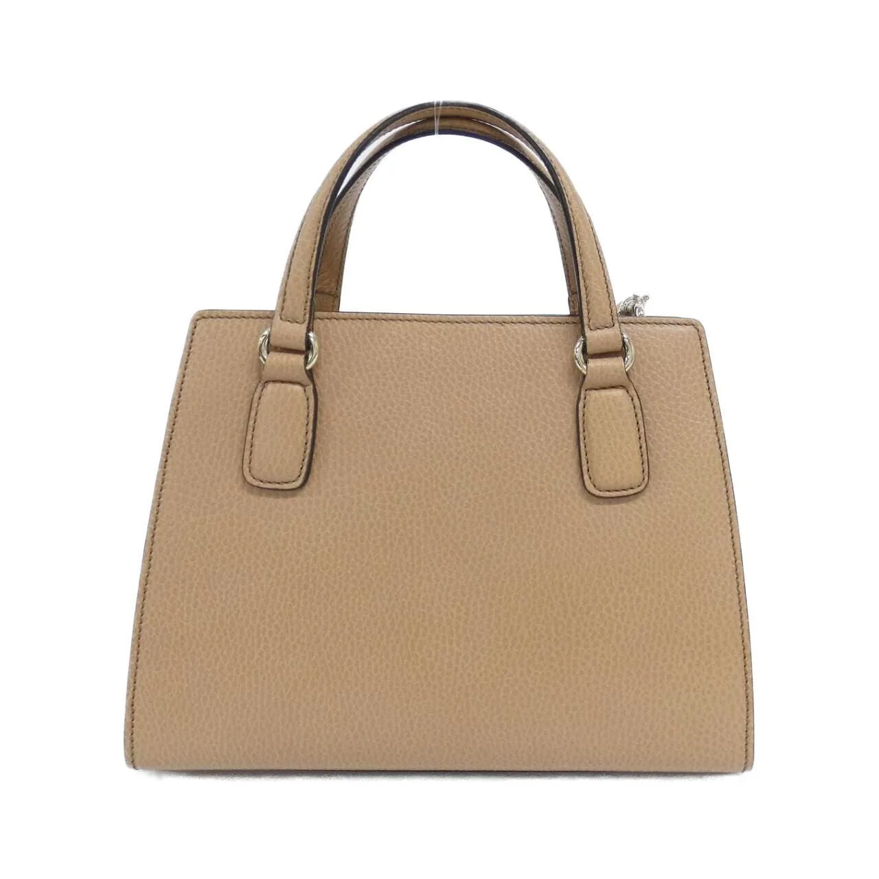 GUCCI 607722 CAO0G Handbag Leather Black Leather Rank A - Thumbnail 2