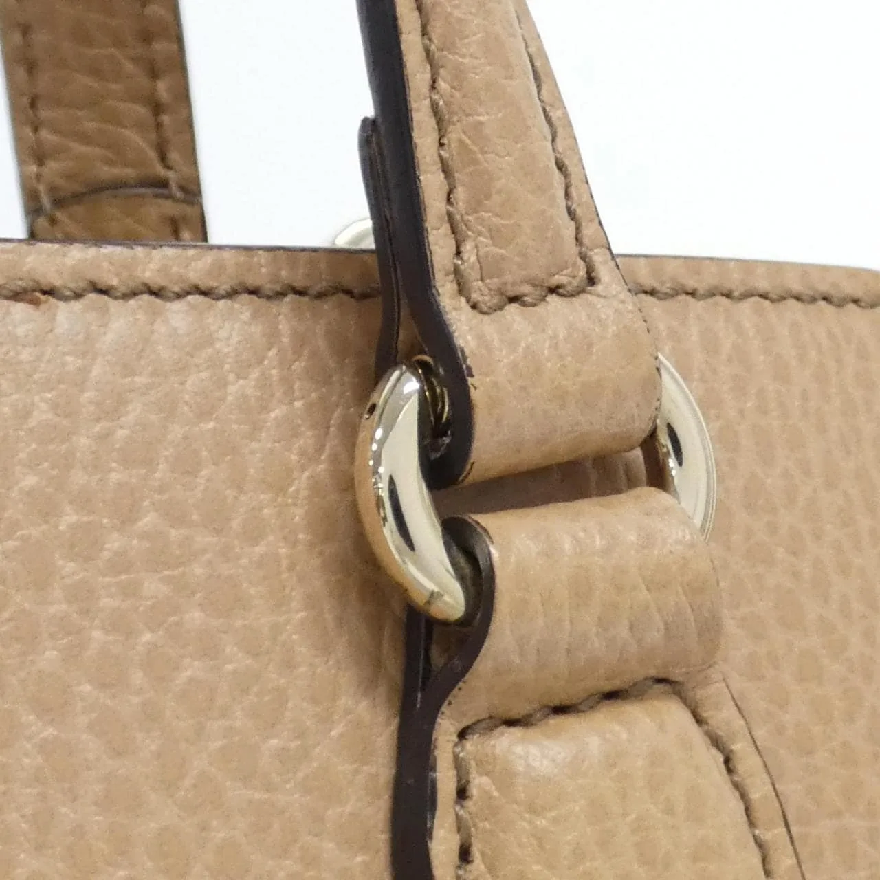 GUCCI 607722 CAO0G Handbag Leather Black Leather Rank A - Thumbnail 4