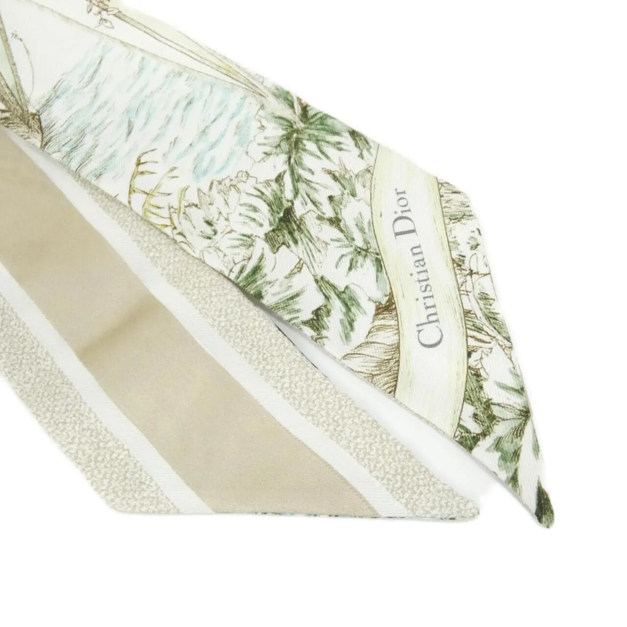 DIOR 31REV106I616 Scarf White Rank A - Thumbnail 2