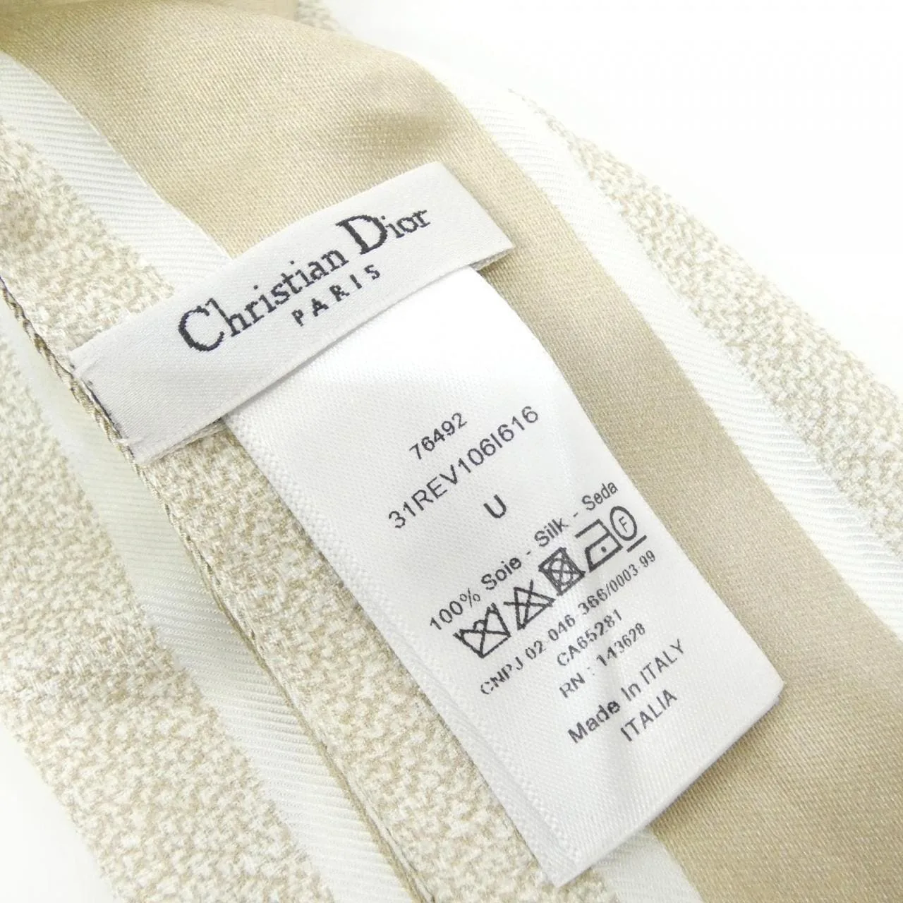 DIOR 31REV106I616 Scarf White Rank A - Thumbnail 5