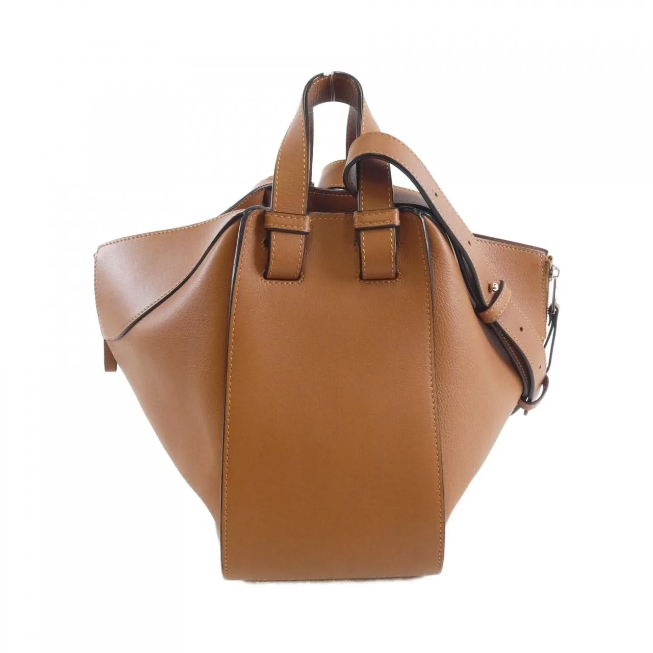 LOEWE Hammock 387 30 N60 Shoulder Black Rank A - Thumbnail 2