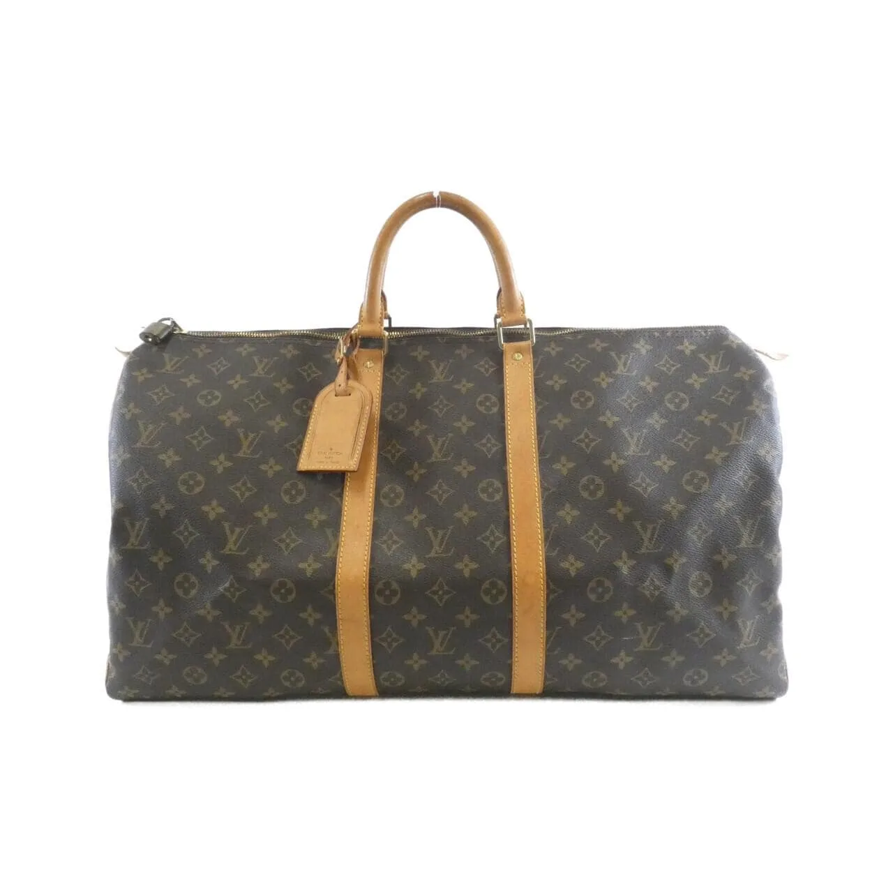 LOUIS VUITTON Keepall M41424 Boston Monogram Black