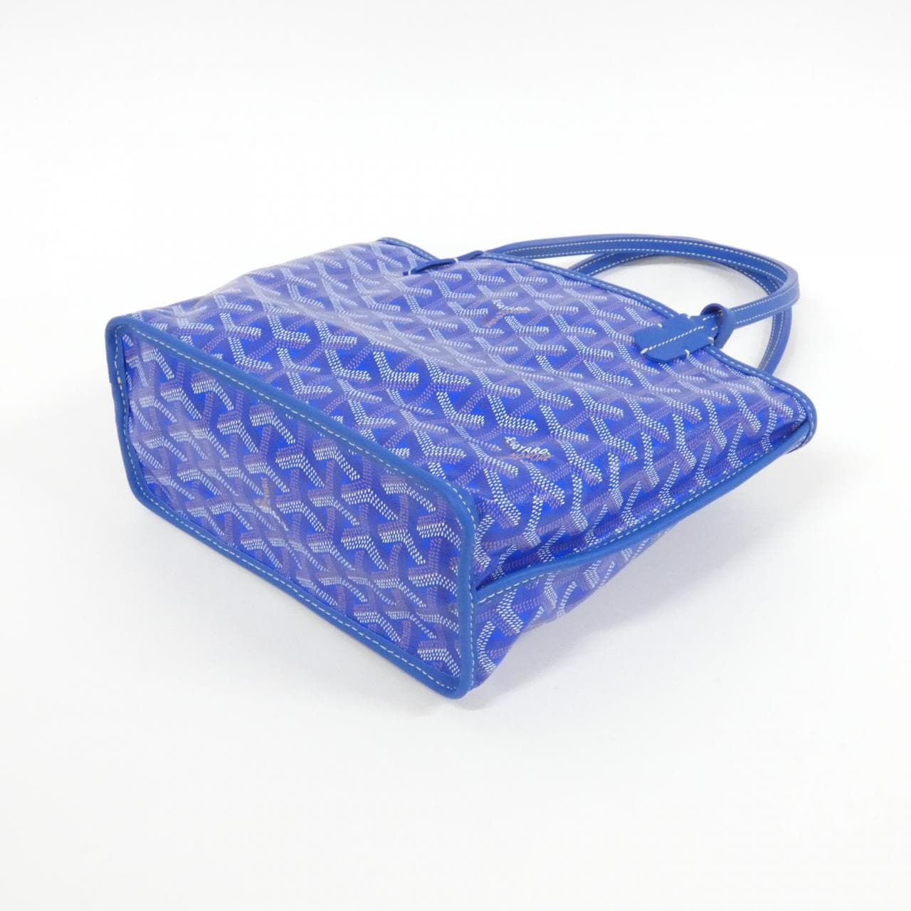 GOYARD Anjou Bag Canvas 藍色 帆布 未使用品 - 縮圖 2