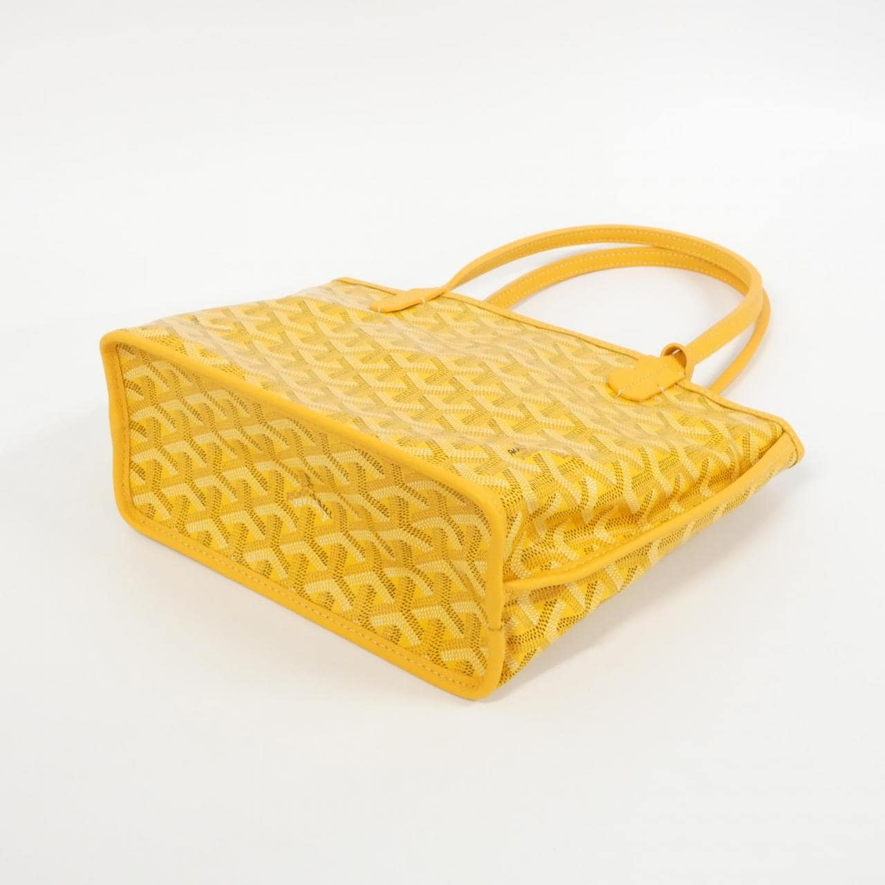 GOYARD Anjou Bag Canvas 黃色 帆布 未使用品 - 縮圖 2