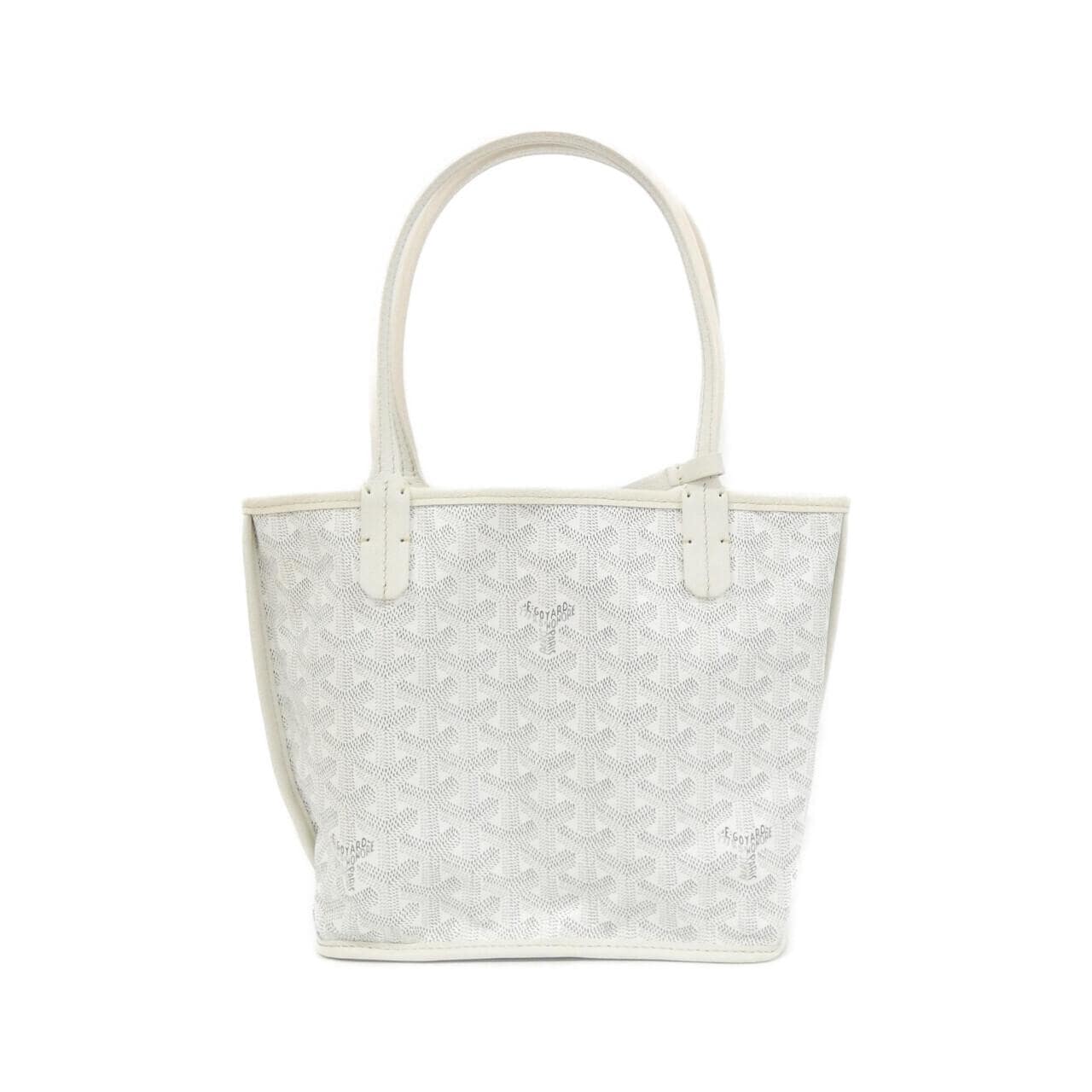 GOYARD Anjou Bag Canvas White