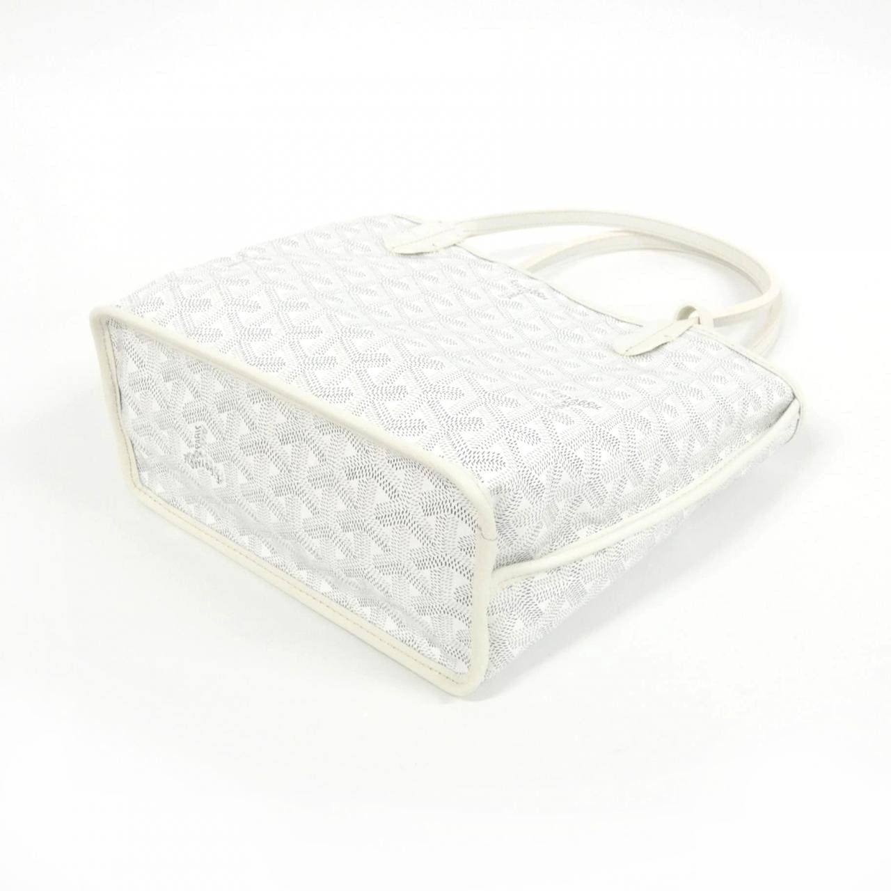 GOYARD Anjou Bag Canvas 白色 帆布 未使用品 - 縮圖 2