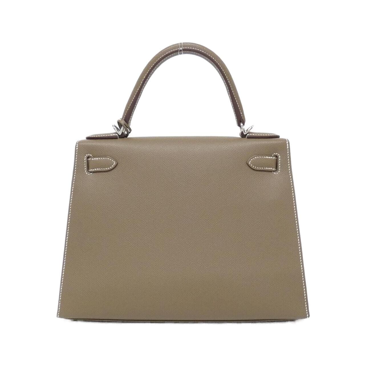 HERMES 042319CK Handbag Epsom Etoupe Epsom Leather - Thumbnail 2