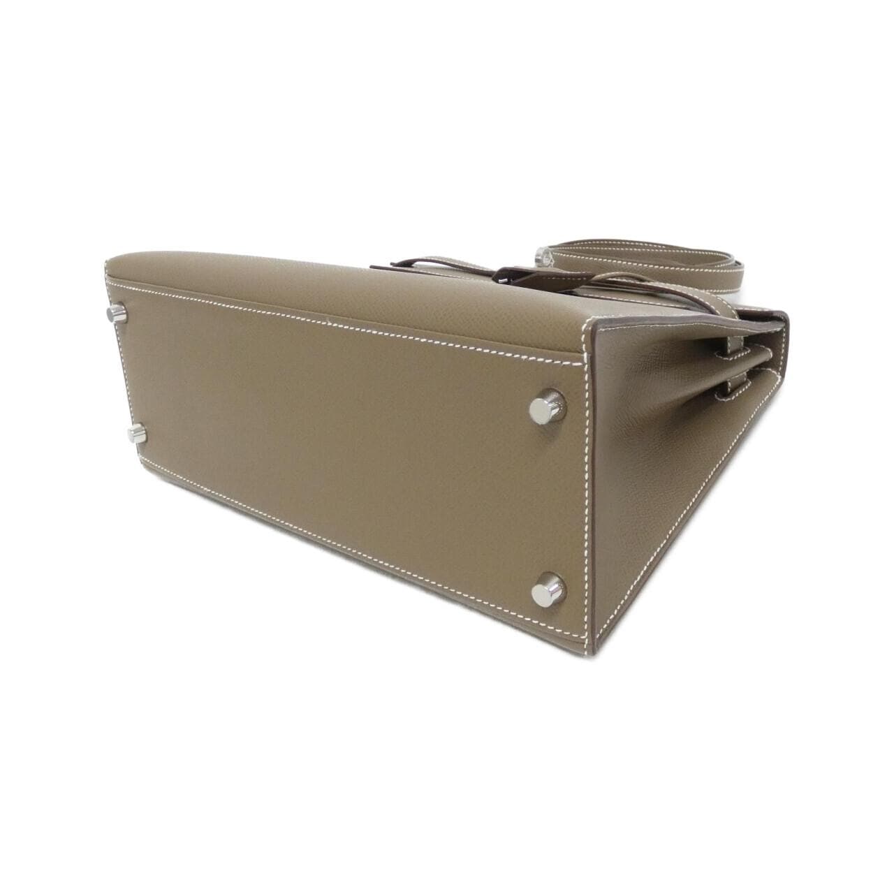 HERMES 042319CK Handbag Epsom Etoupe Epsom Leather - Thumbnail 3