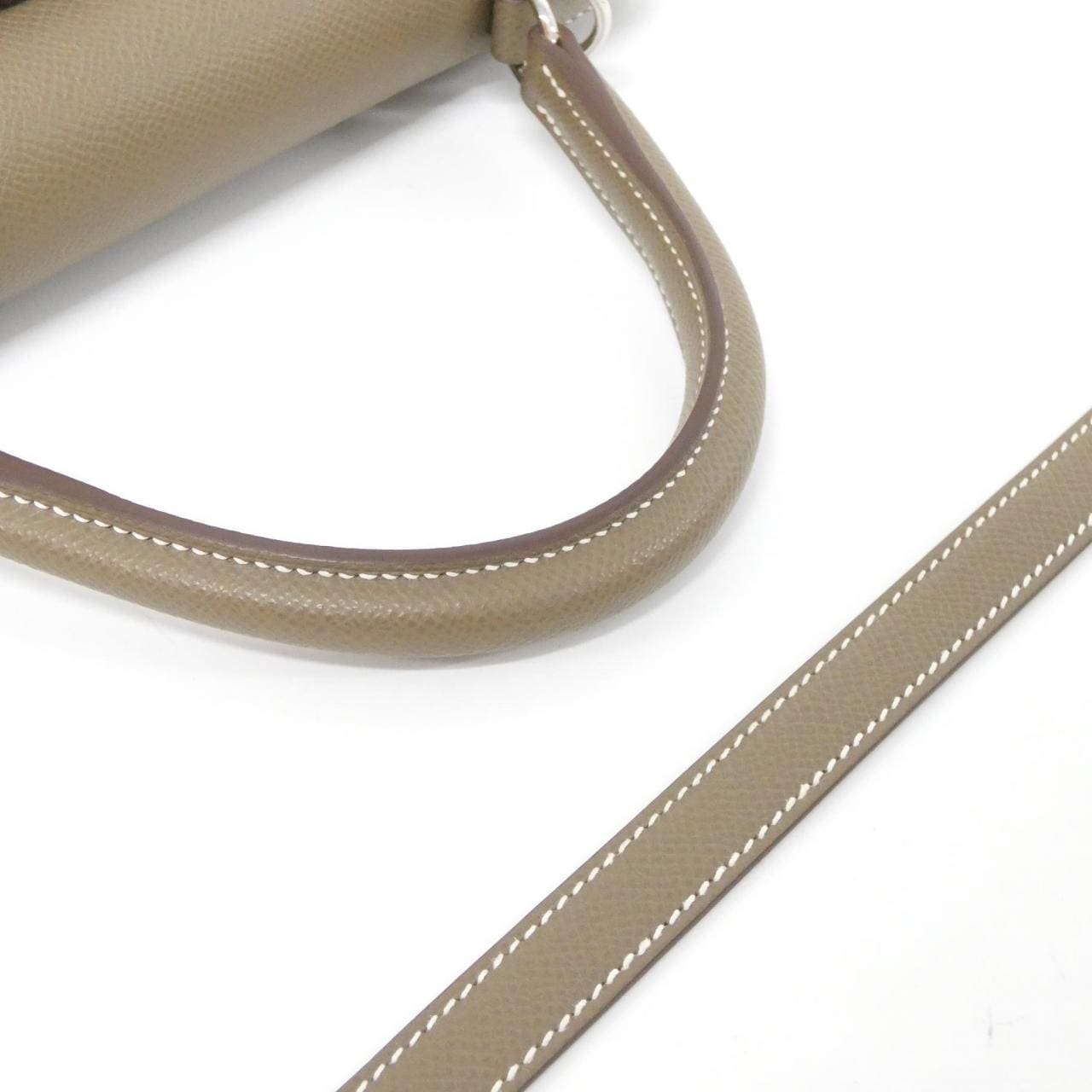 HERMES 042319CK Handbag Epsom Etoupe Epsom Leather - Thumbnail 5