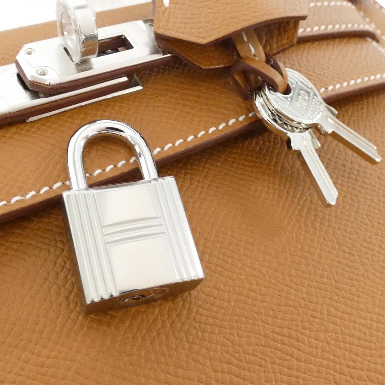 HERMES HERMÈS Kelly 038416CK Bag Epsom Gold Epsom Leather - Thumbnail 4