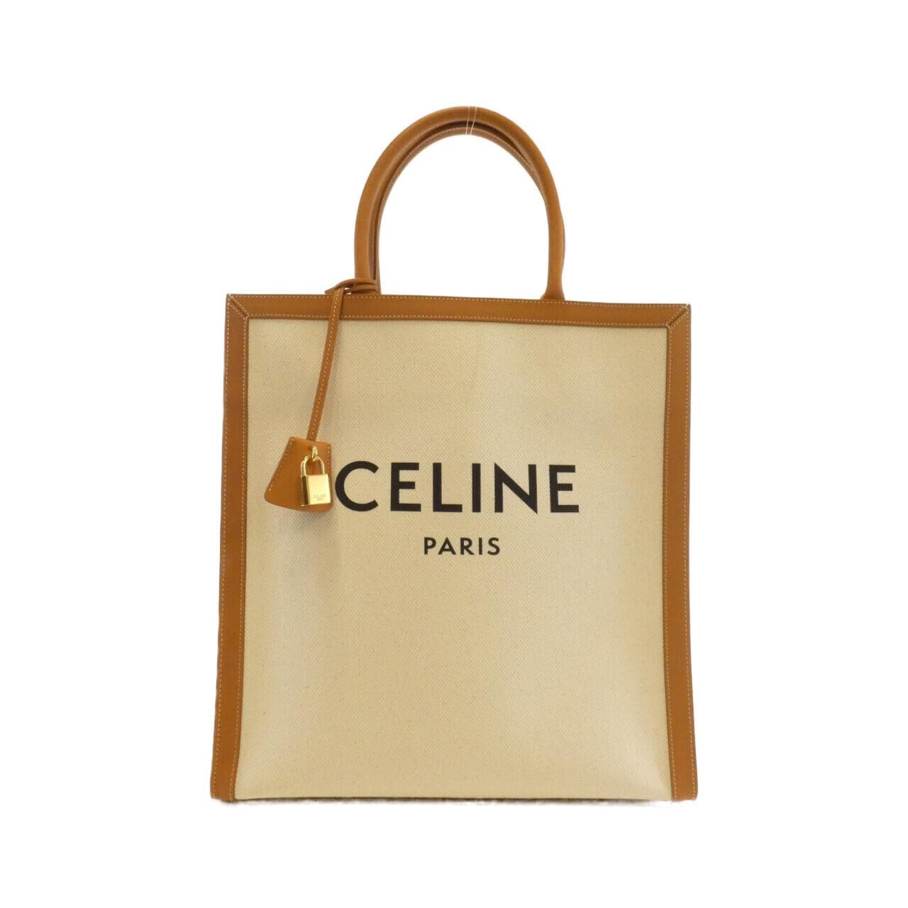 CELINE Cabas 190402BNZ Handbag Canvas