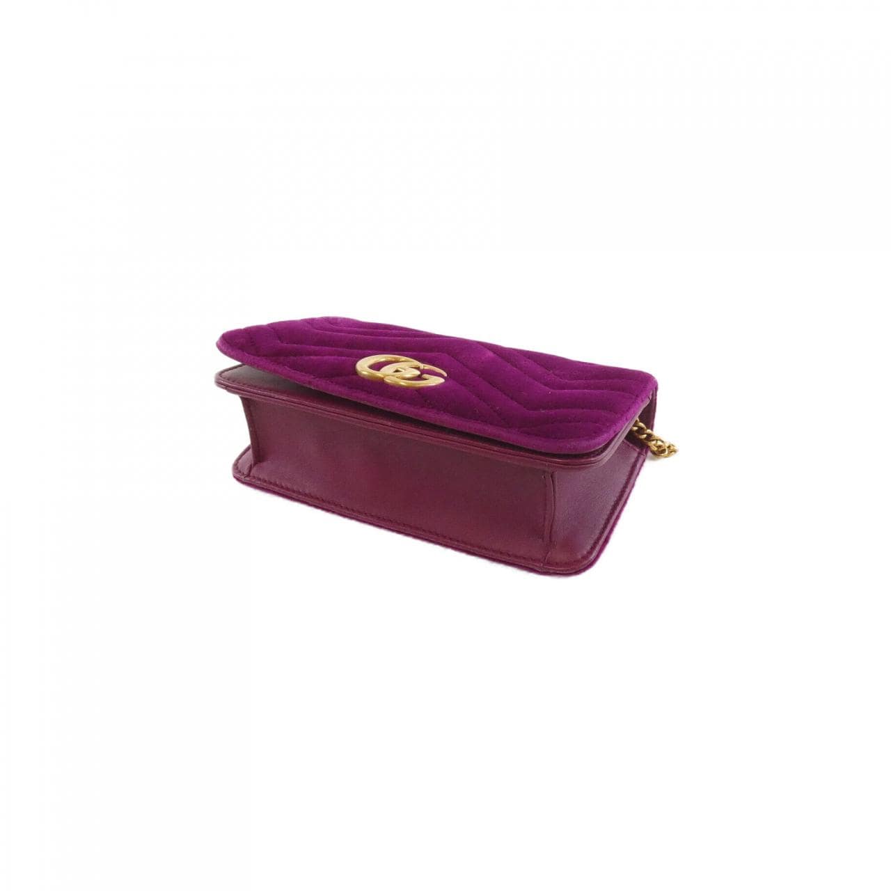 GUCCI GG Marmont 488426 9QIET Shoulder Bag 黑色 - 縮圖 3