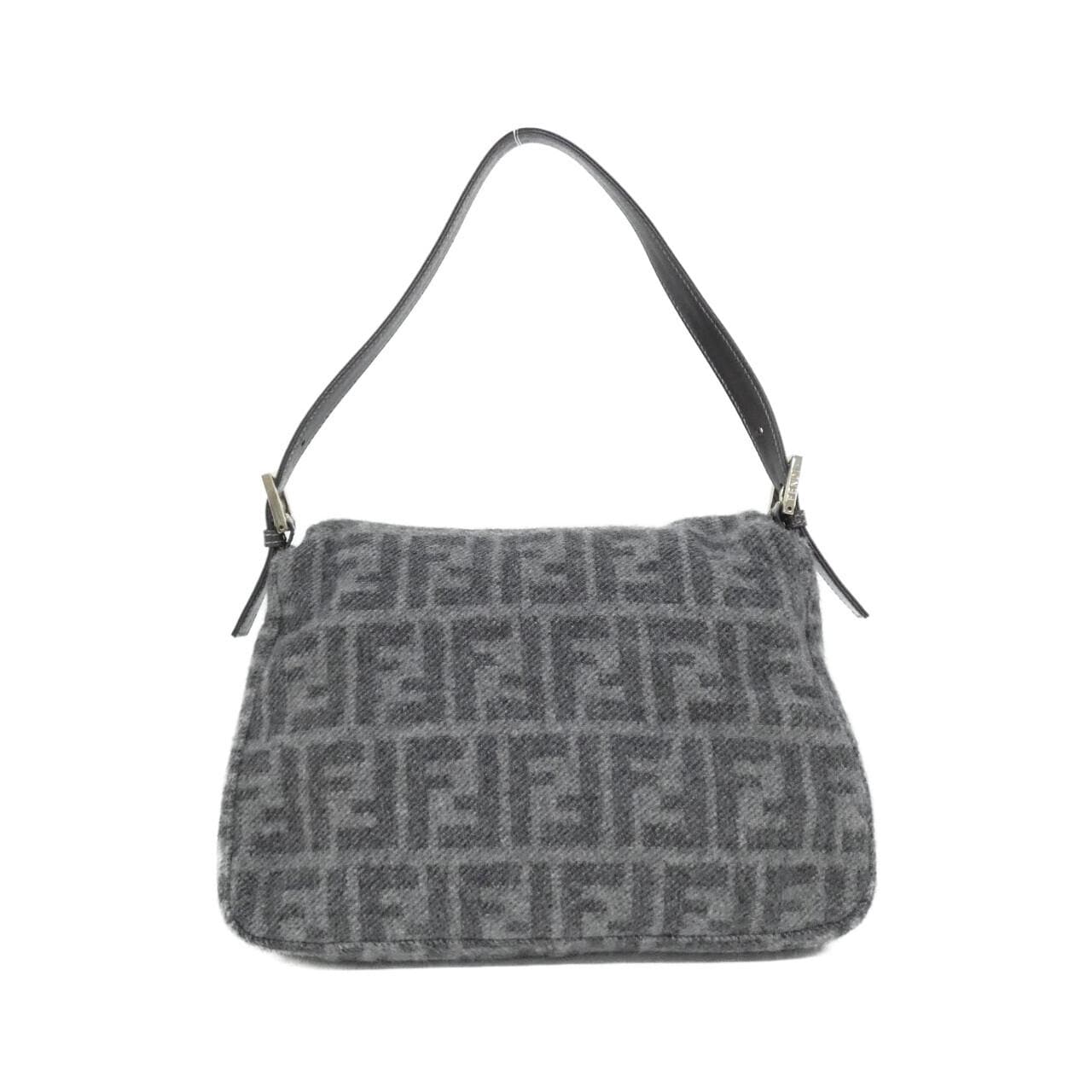 FENDI Baguette 26325 Shoulder Bag Grey - Thumbnail 2