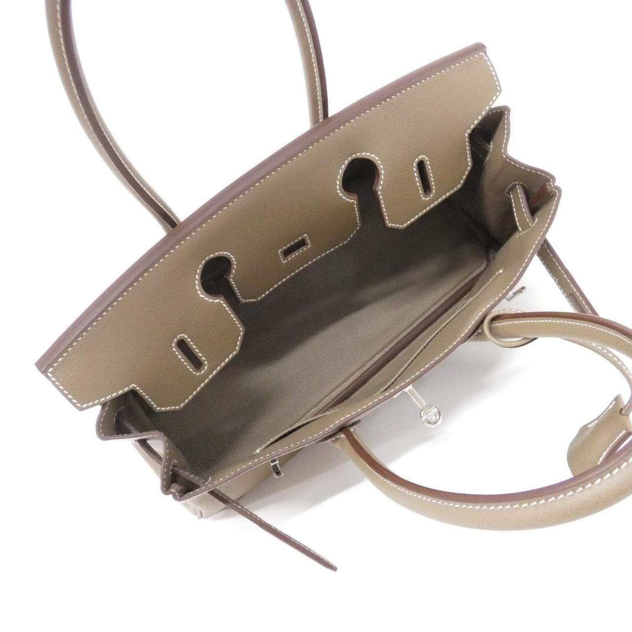 HERMES HERMÈS Birkin 086230CK Shoulder Bag Etoupe 未使用品 - 縮圖 6