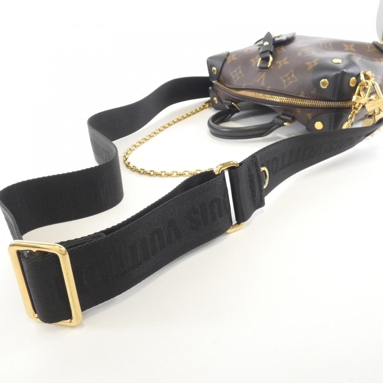 LOUIS VUITTON M45571 Bag Monogram 黑色 Monogram 中古品B - 縮圖 4