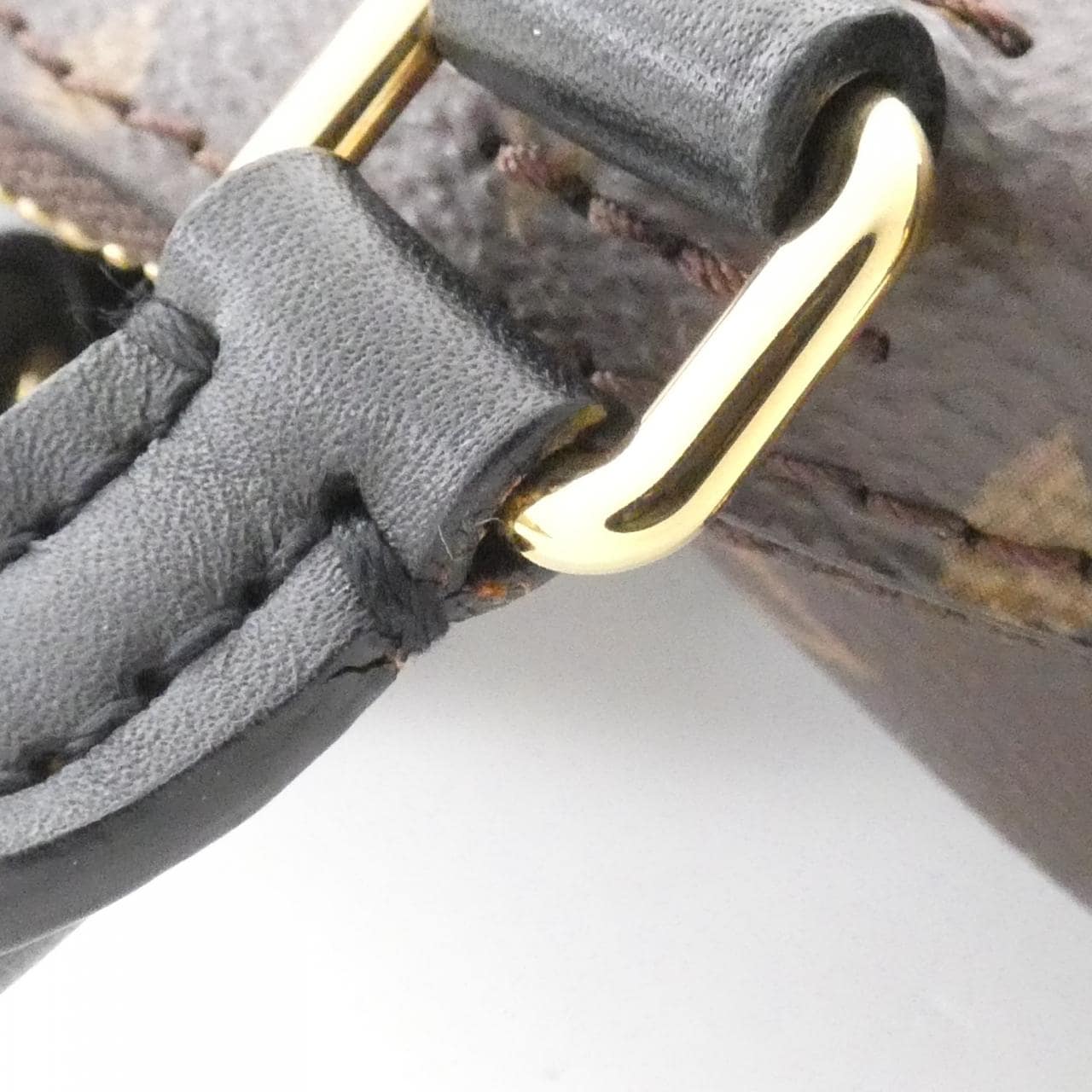 LOUIS VUITTON M45571 Bag Monogram 黑色 Monogram 中古品B - 縮圖 6