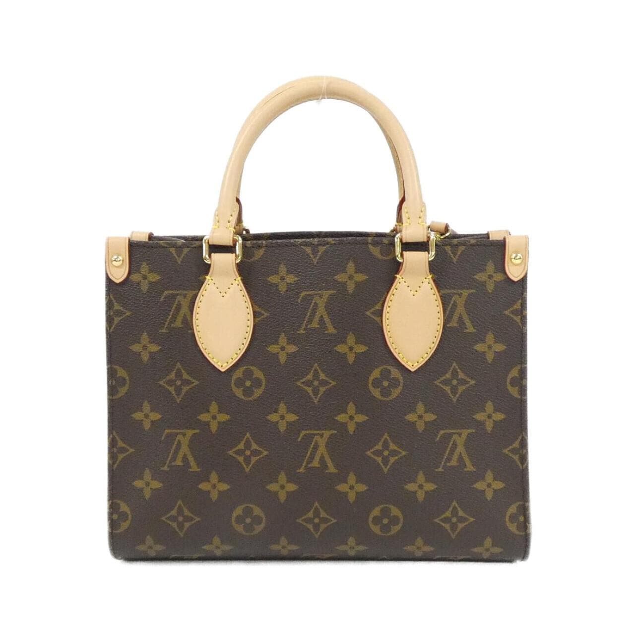 LOUIS VUITTON OnTheGo P01900 Bag Monogram 黑色 Monogram 中古品A - 縮圖 2